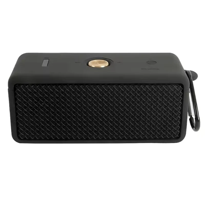 M13K-Travel Outdoor Use Silicone Case Cover Skin With Carabiner For  EMBERTON Portable Wireless Bluetooth Speaker