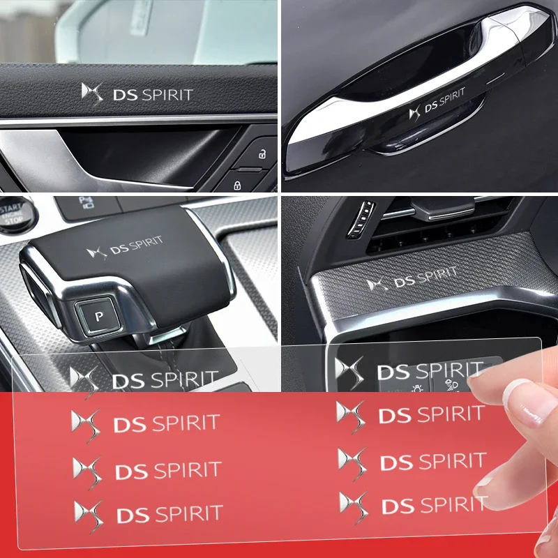 

Car motorcycle Styling 3D Alloy Metal Motorcycle Emblem Badge Sticker For DS SPIRIT DS3 DS4 DS4S DS5 DS 5LS DS6 DS7