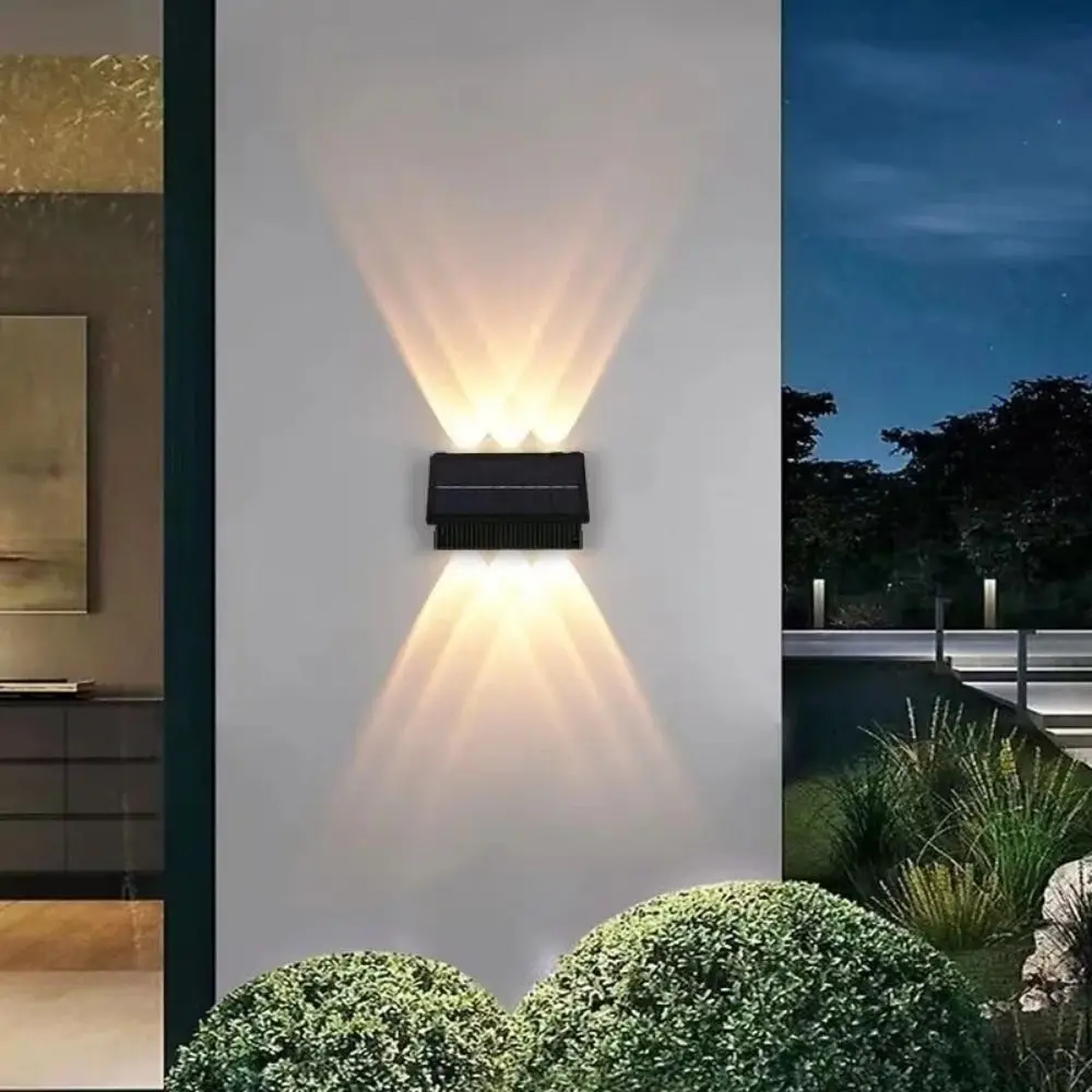

Sensitive Solar Wall Light Dust Prevention Super Bright Waterproof LED Solar Light Waterproof Warm/ White/RGB