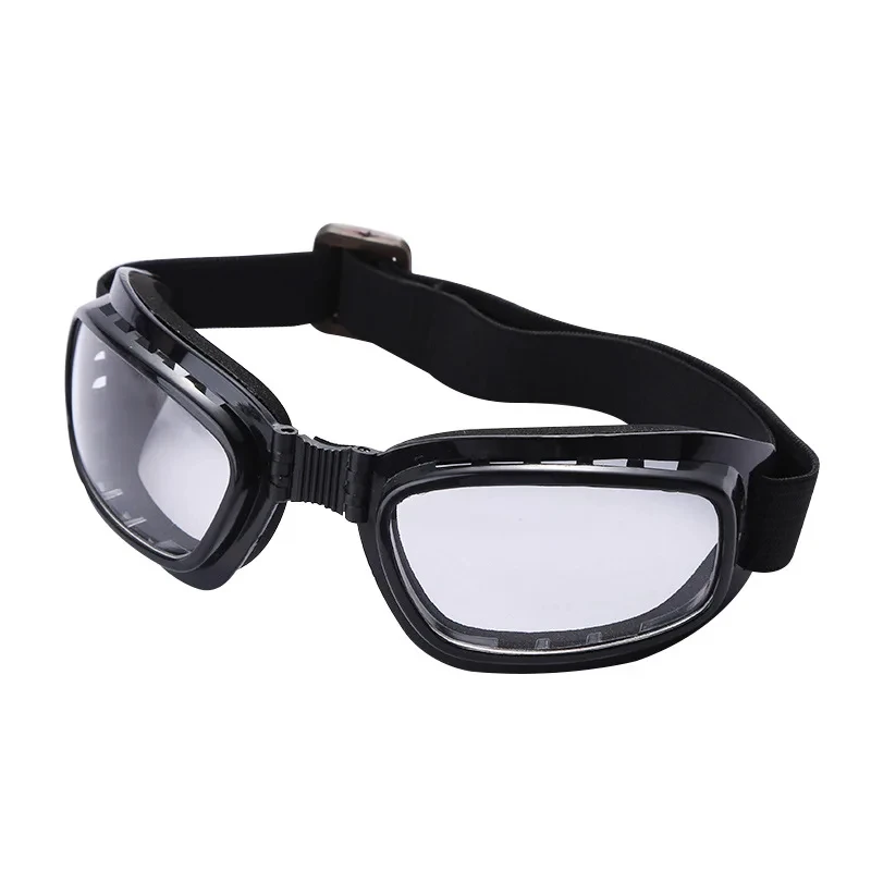 Foldable Riding Outdoor Goggles Motorcycle Glasses Anti Glare Anti-UV Sunglasses Windproof Protection Skiing Sports Goggles