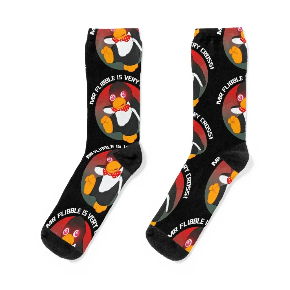 Mr Flibble Is Very Cross Socks Crossfit custom Designer Man Socks Women's