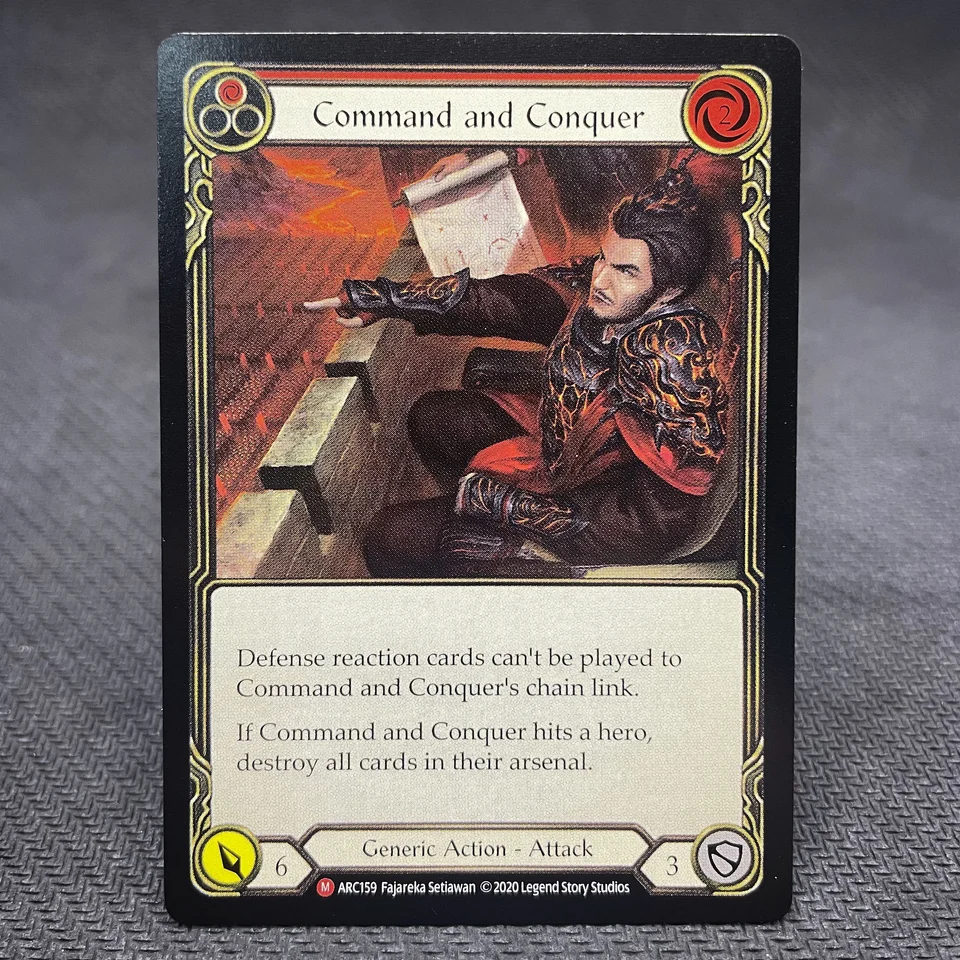 PROXY FAB Card Regular Cards Command and Conquer Enlightened