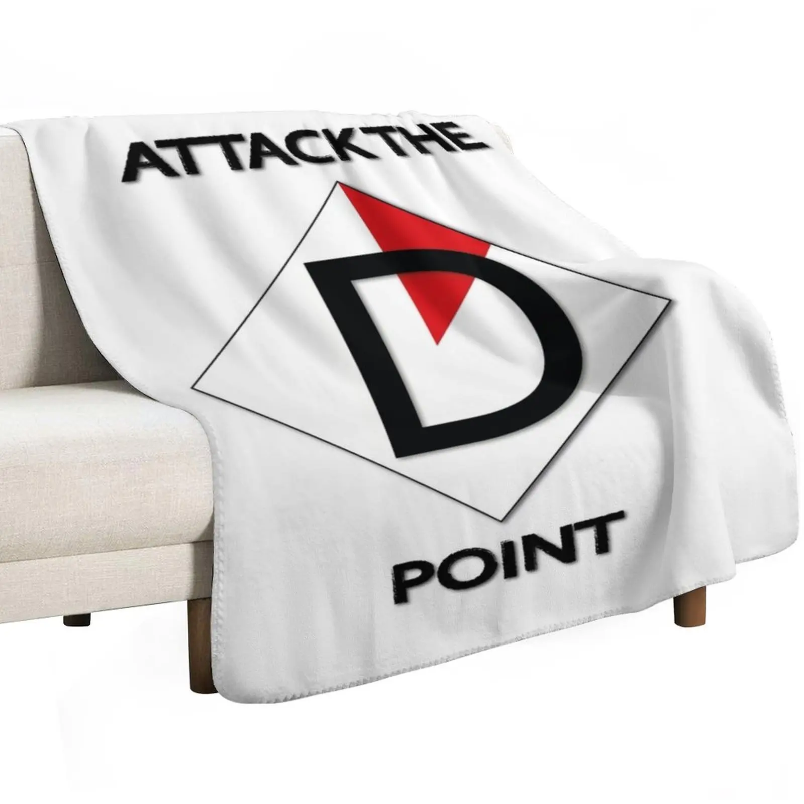 ATTACK THE D POINT! Throw Blanket Decorative Throw Designers anime Softest Baby christmas decoration Blankets