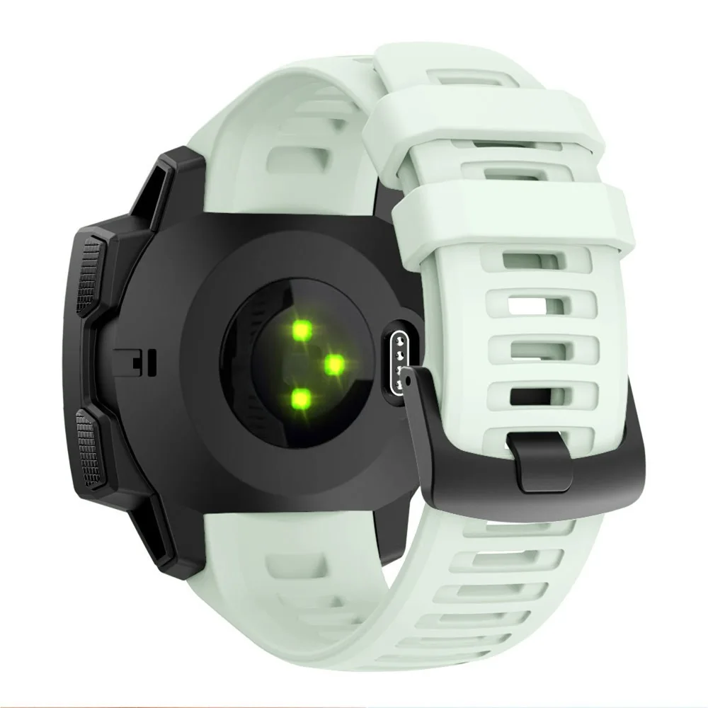 22 mm Uhrenarmband aus Silikon für Garmin Instinct 1 2, Ersatzarmband für Instinct 2/Solar/Esports/Tactical Band Armband – Detail 9