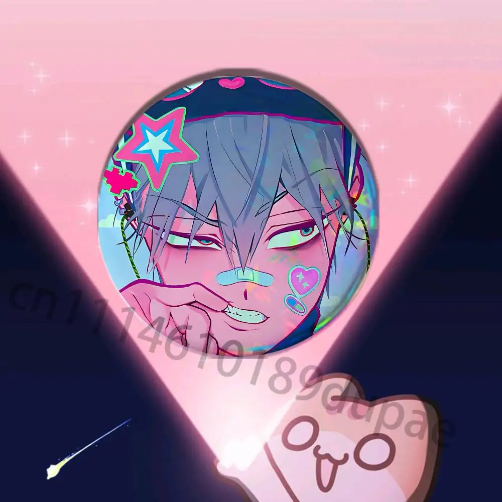 A-Alien Stage Button Pin Single Pack Anime Merch for Ita Bags Badge Collectible Buttons