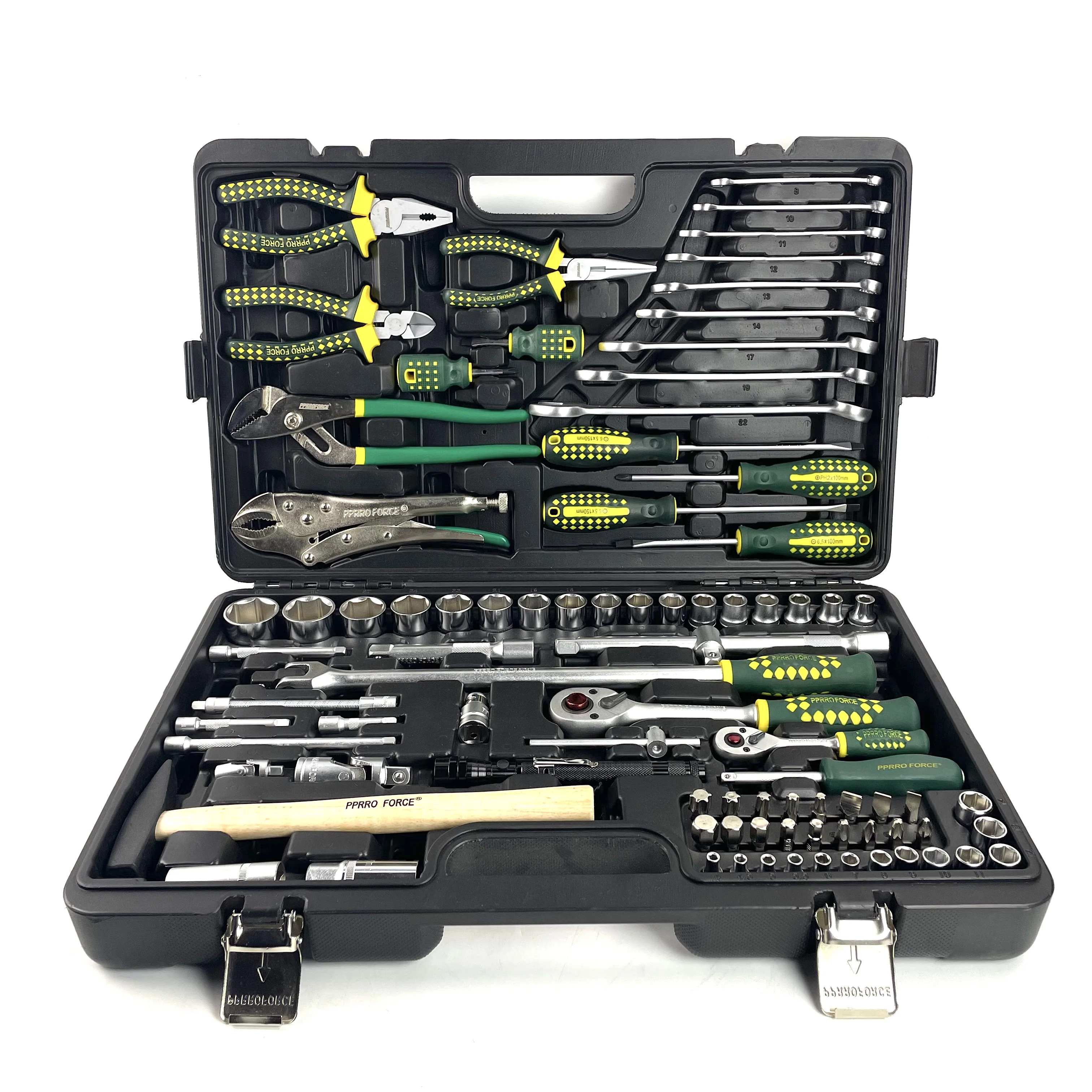 87 Pcs Socket Wrench,combination Spanner Tools Kit,auto Repair Socket Wrench Tools Set