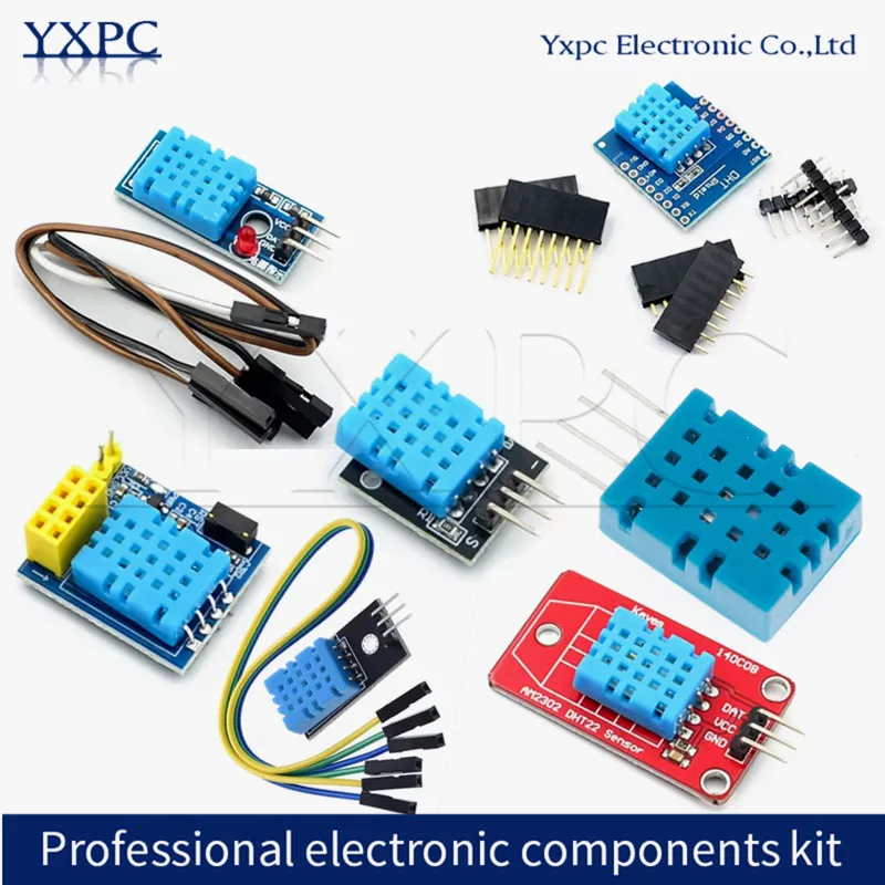 DHT11 Sensor Modules Digital Temperature and Humidity Sensor WiFi Node DHT11 3-Wire Ultra-low Power Module For Arduino