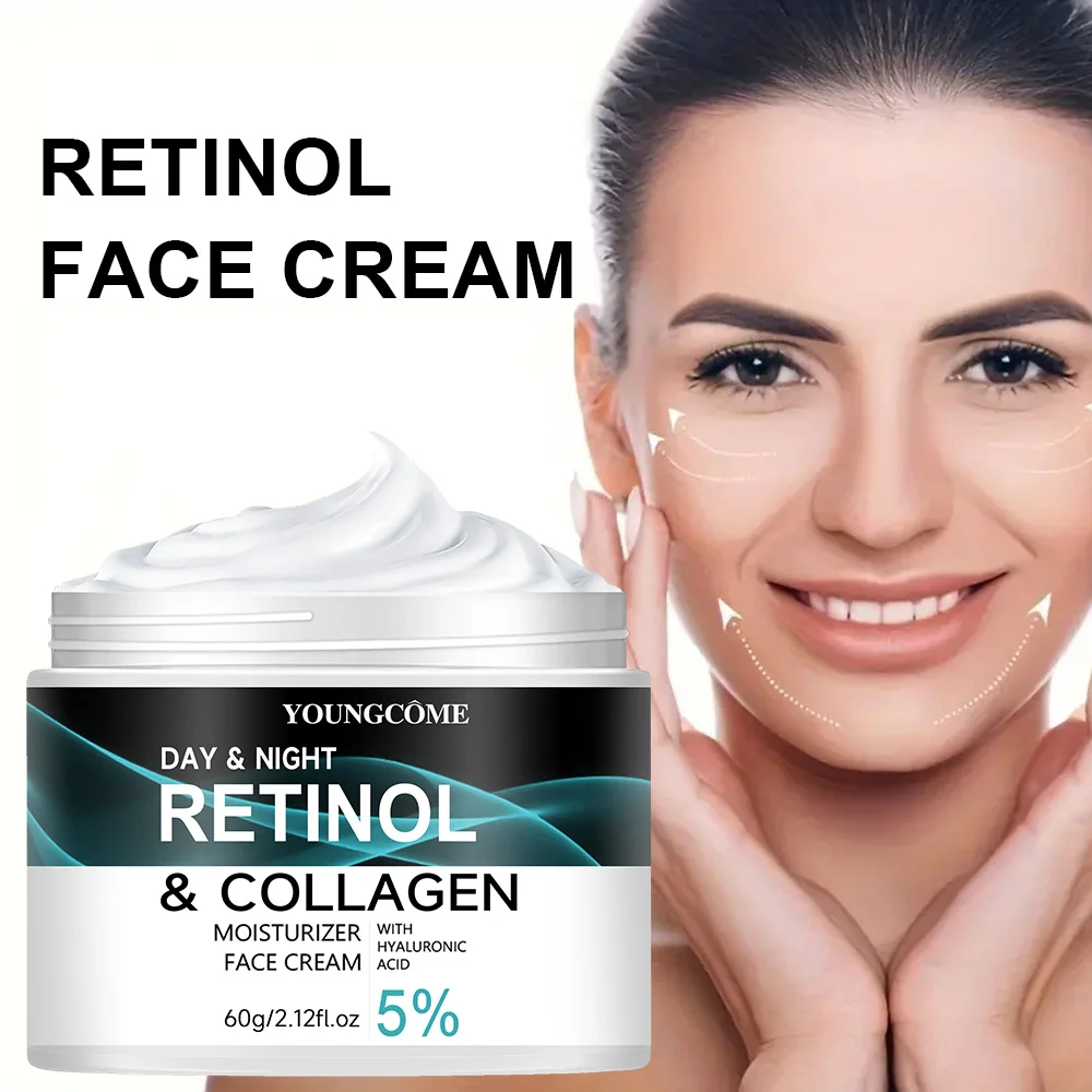 YOUNGCOME Retinol Collagen Moisturizing Cream Promotes Skin Elasticity and Luster Nourishing Brightening Improve Skin Texture