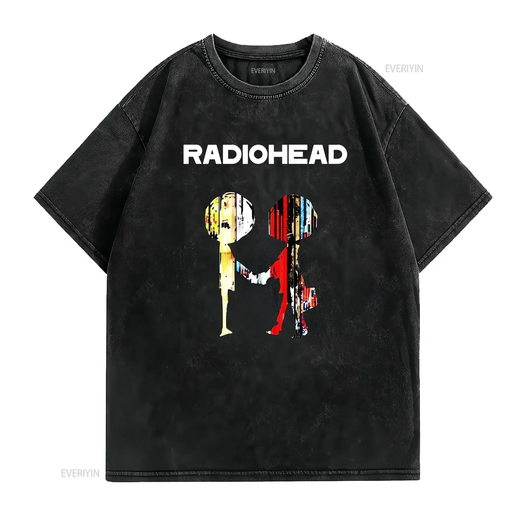 Radiohead T Shirt OK Computer Creep Electronic 90s Emo rock alt vntg 80s vintage Washed Breathable Comfortable graphic Soft