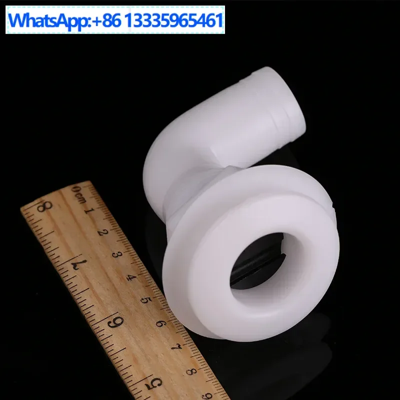 

5Pcs 90 ° marine drainage, yacht bilge drainage, marine sewage, hull right angle black water outlet