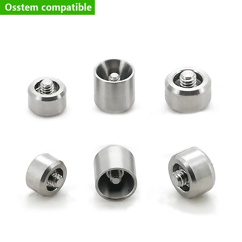 

Titanium Healing Cap Compatible for Osstem Multi Unit System Healing Cover Protect Cap OEM ODM Service Factory in Stock 24H Ship