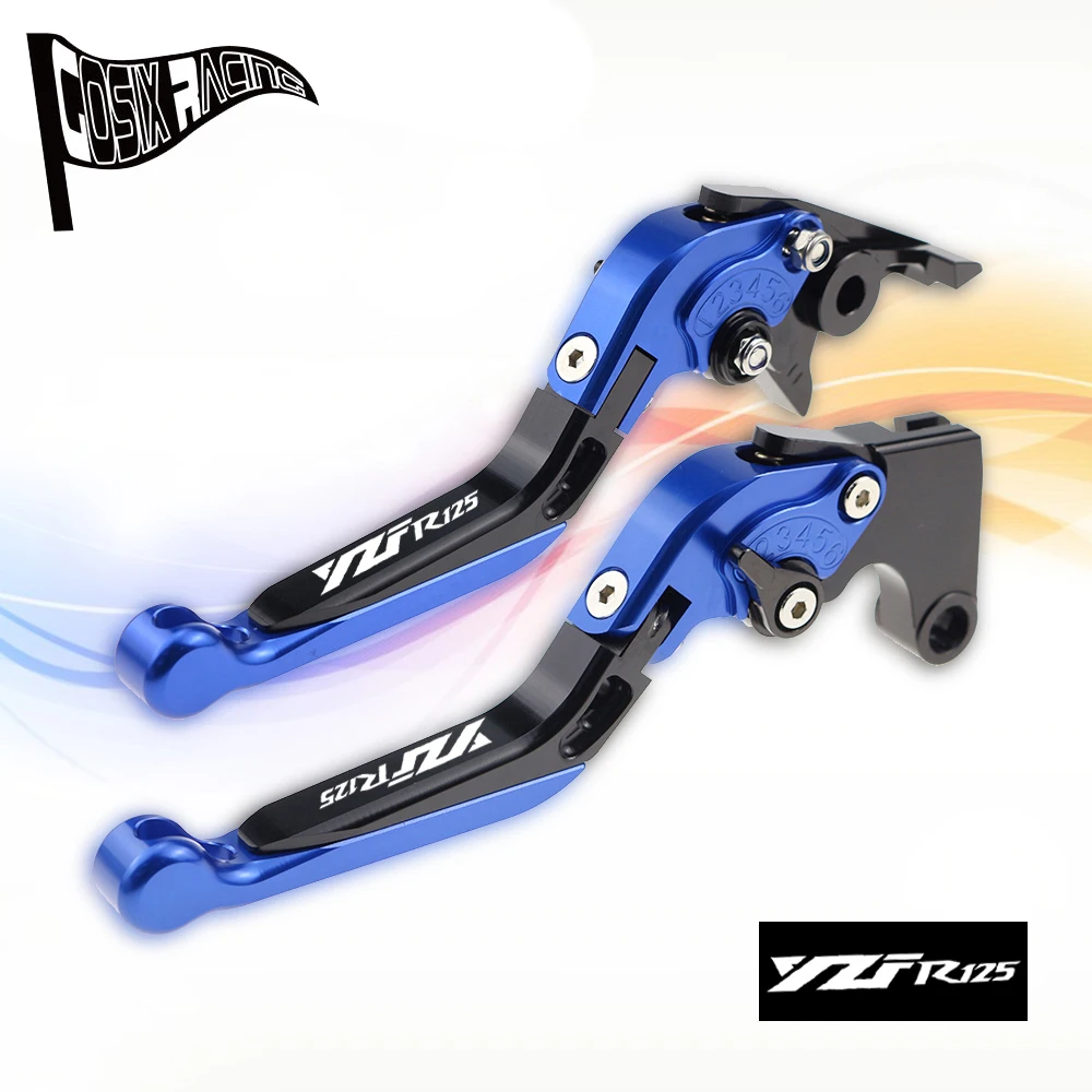 

Fit For YZF R125 2012-2013 YZFR125 Motorcycle CNC Accessories Folding Extendable Brake Clutch Levers Adjustable Handle Set