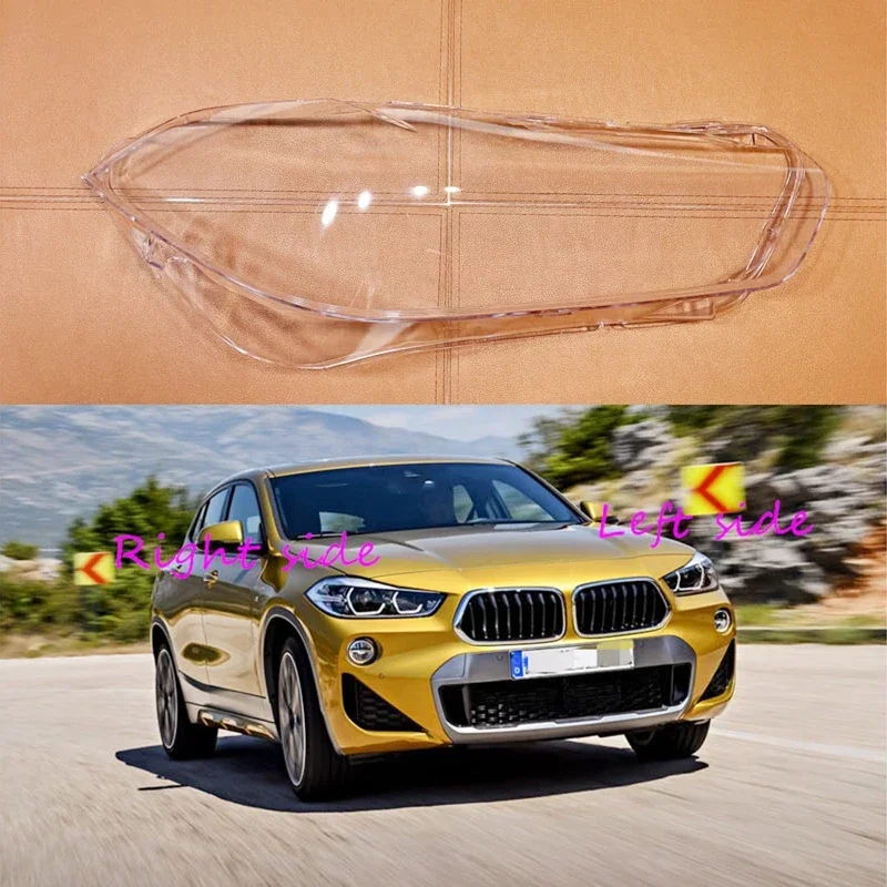 

For BMW X2 F39 2018 2019 2020 2021 2022 car headlight shell replacement headlight cover headlamp lens headlight glass