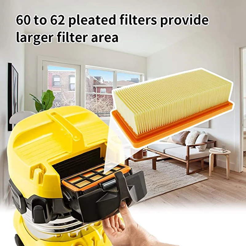 HEPA Filter For KARCHER 6.415-953.0 AD2 AD3.000 AD3.200 AD3 Premium Fireplace AD4 Premium Vacuum Cleaner Replacement Spare Parts