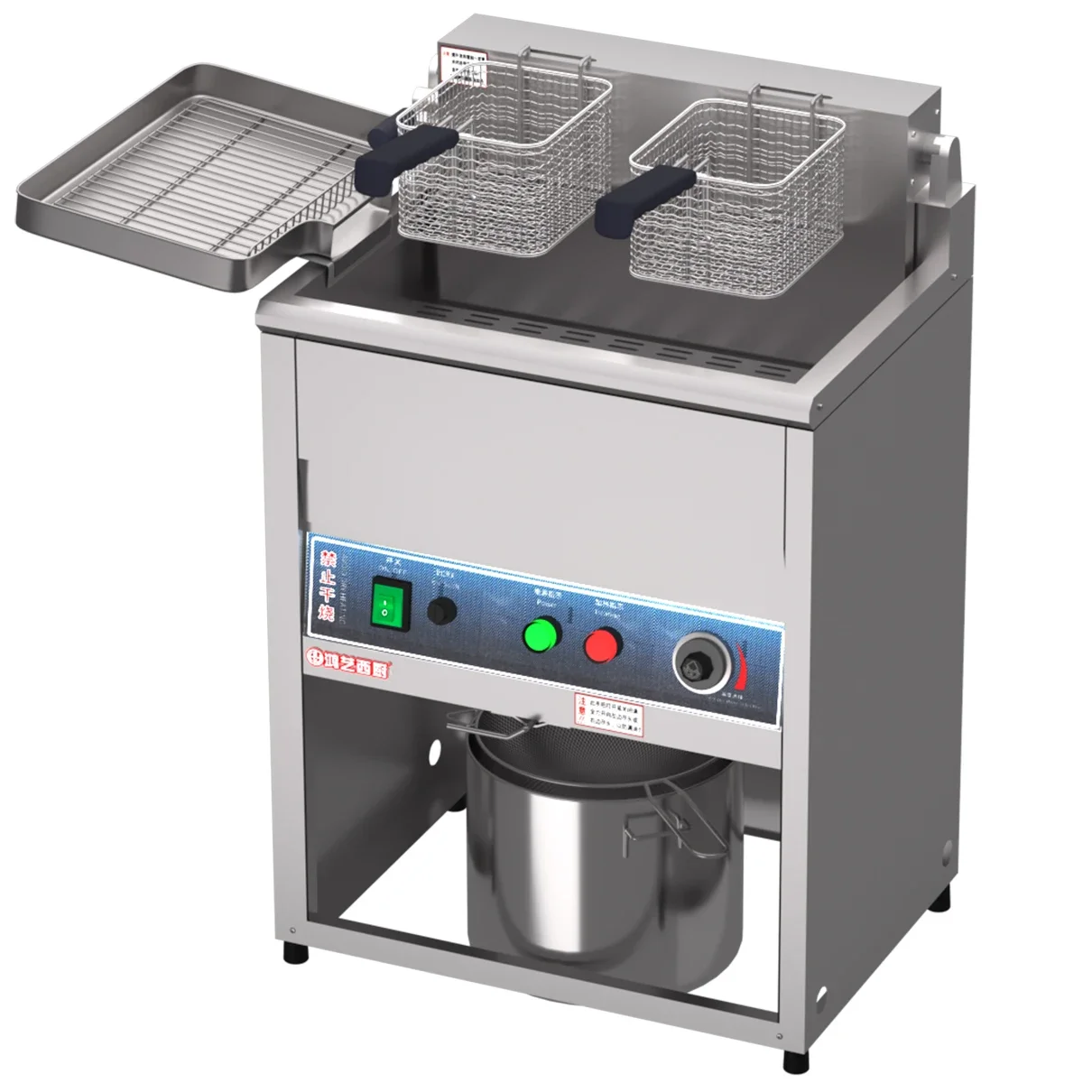 Professional Commercial Deep Fryer With Basket High Quality Commercial Frying Machine Supply