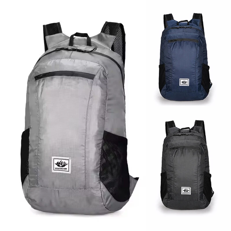 

Lightweight Travel Bag 20L Large Capacity Foldable Waterproof Backpack for Men and Women Hiking Daily Bag and Outdoor Activity