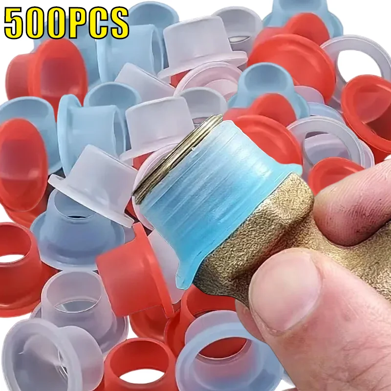 سيليكون صنبور مانعة للتسرب ختم طوقا صمام الأنابيب خرطوم غسالة سلس الختم يا الدائري ل السباكة المكونات منع تسرب جوانات #1