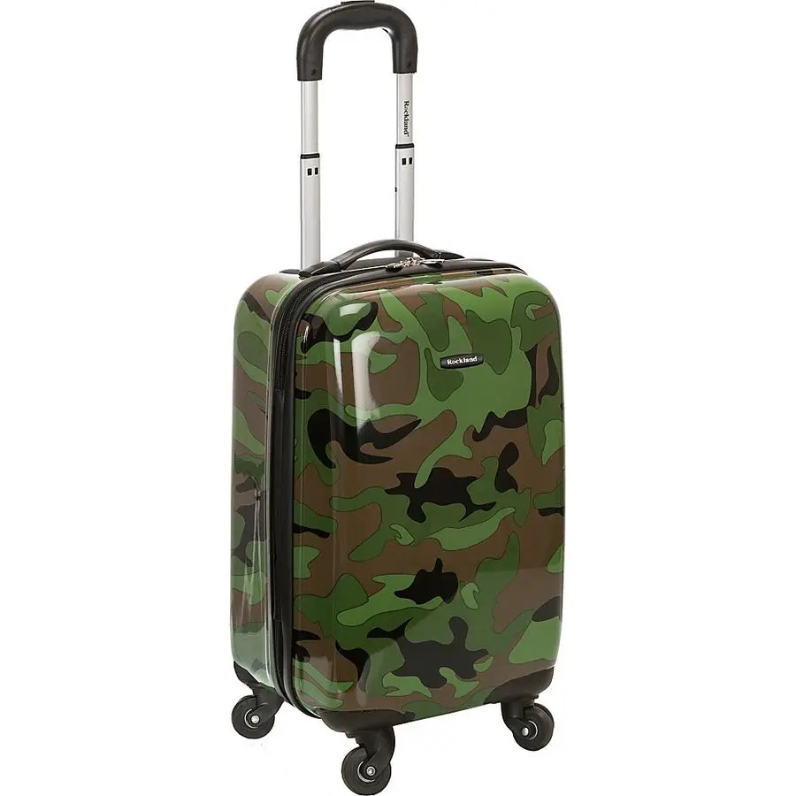 

Safari Hardside Spinner Wheel Luggage, CAMO, CarryOn 20