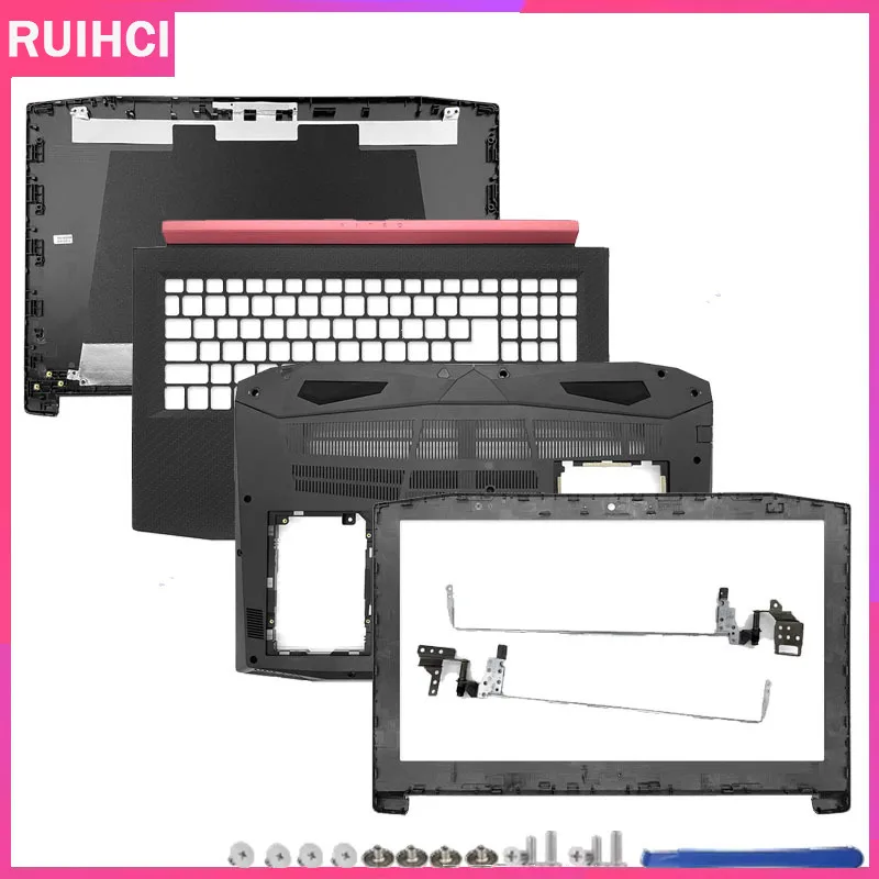 Para nitro 5 AN515-42 AN515-41 AN515-51 AN515-52 AN515-53 n17c1 laptop lcd capa traseira/moldura lcd/dobradiças/apoio para as mãos/caixa inferior