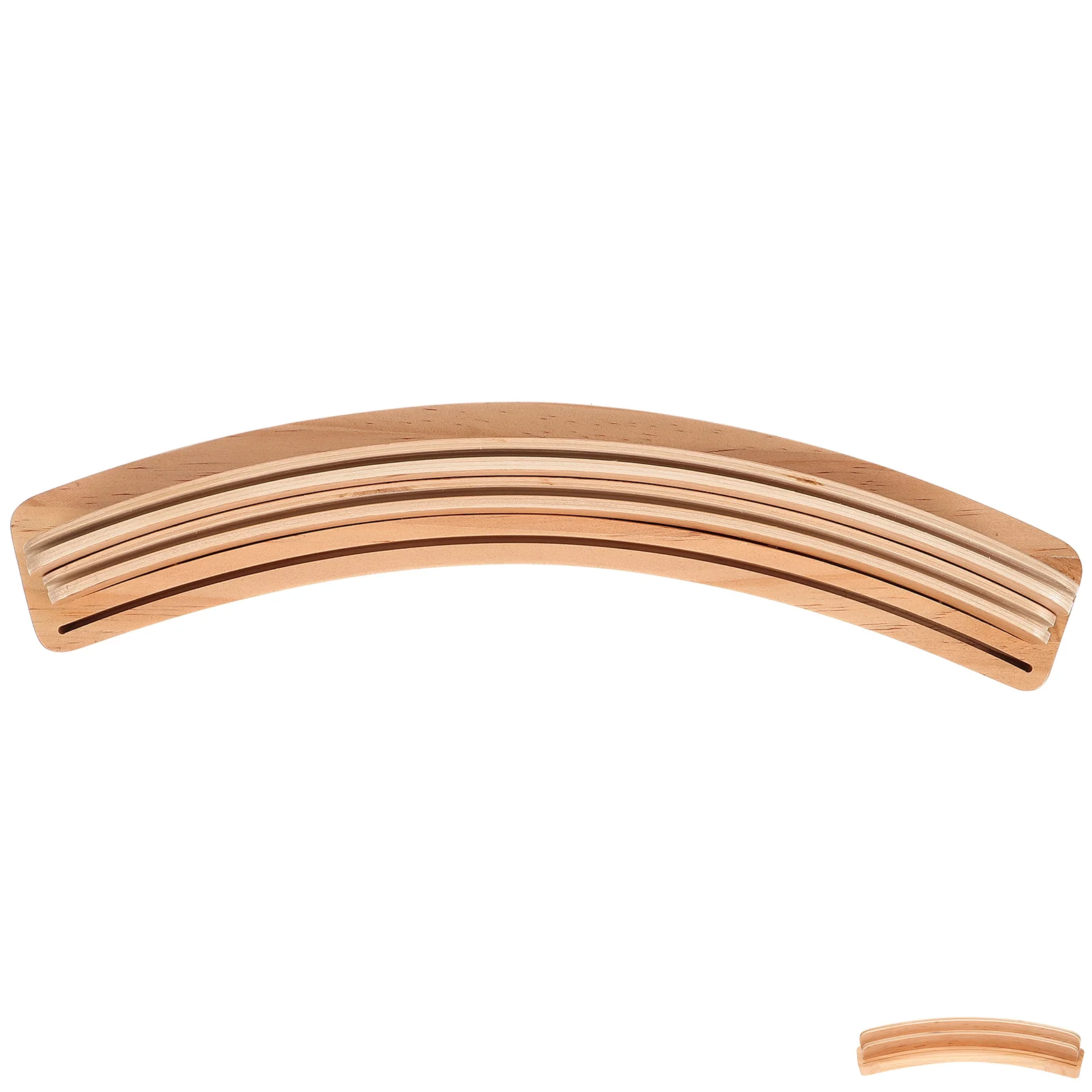 

Wooden Base Tray Rack 35.5x5.5x6.5CM Card Holder for Game Stand Mens Toy Display Wooden Organizer