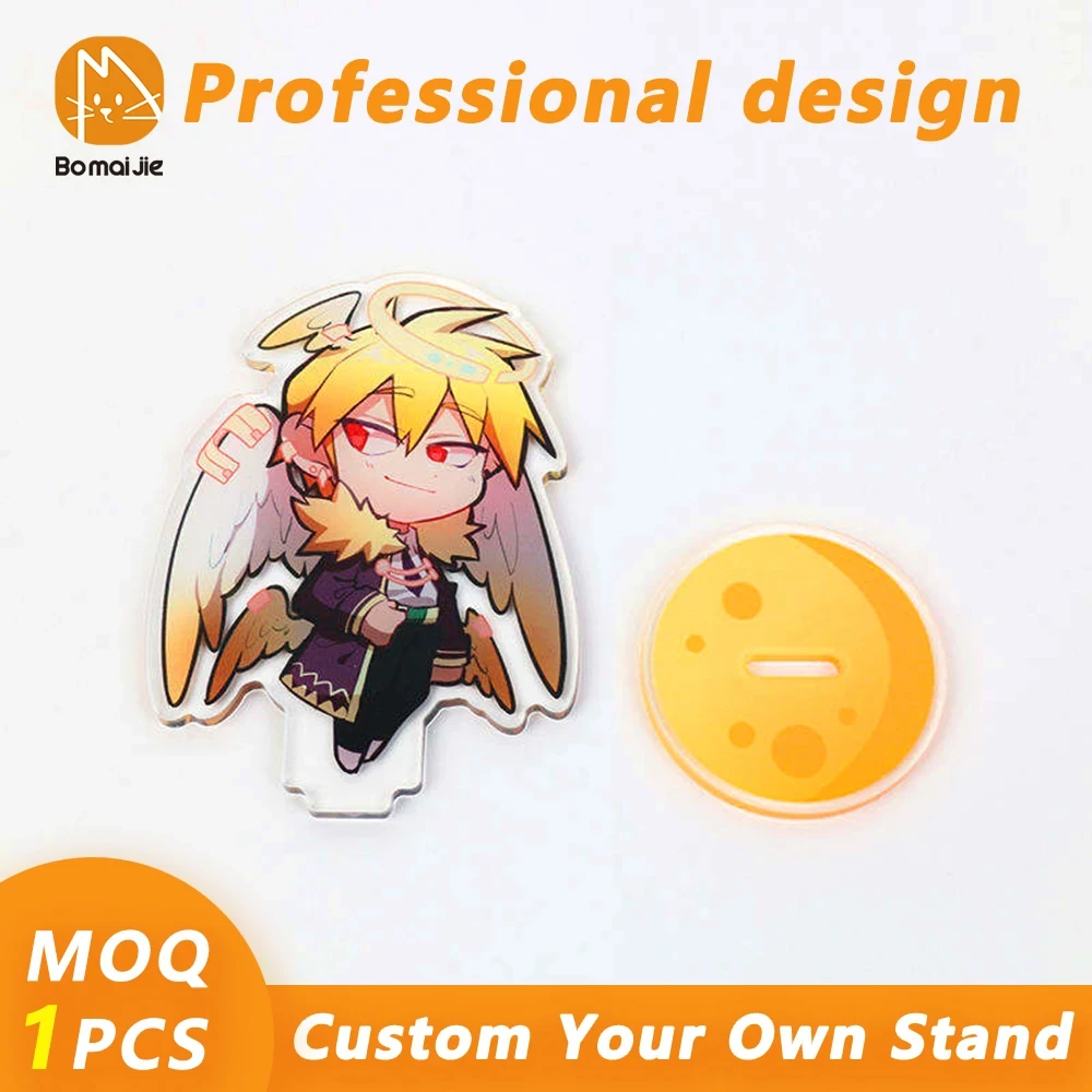 

Personalized Custom Stand Anime Cartoon Character Acrylic standing Transparent double sided Printing Souvenir Photo Standees