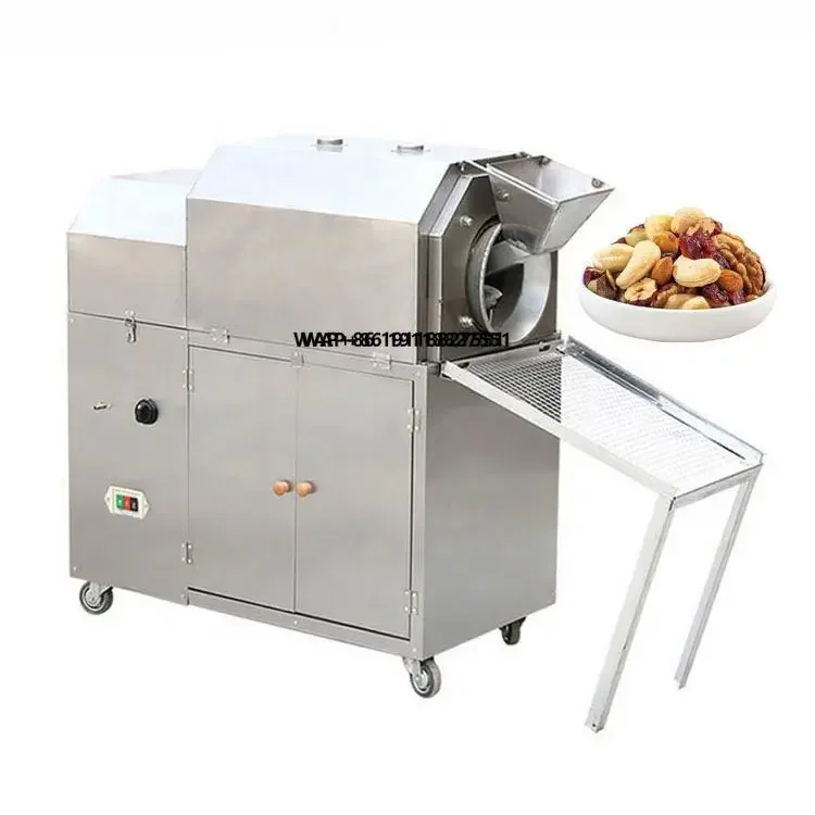 

Factory Price Groundnut Cashew Sesame Roast Machine Commercial Coffee Roaster Machine