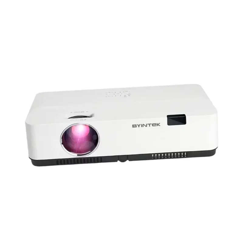 BYINTEK Popular 3LCD Projector Wifi 4K Android 10000 Lumens Projector Building Mapping Long Throw Projector