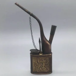 Republic Shoubi Nanshan Bulao Pine Copper Hookah Birthday Star Tobacco Bottle Tobacco Holder Old-fashioned Hookah Pattern Random