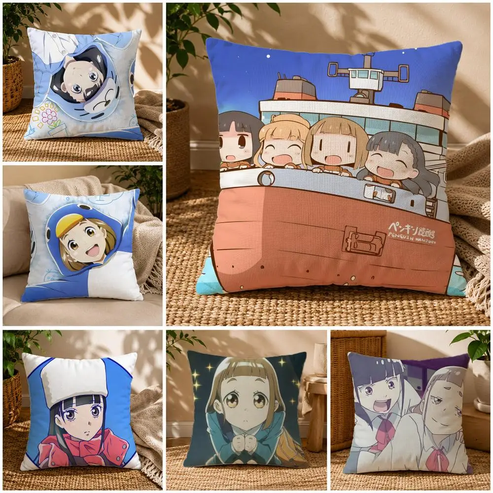 A Place Further Than the UniverseS Cushion Cover Soft Short Plush Zippered Cushion Covers 40/45/50cm Square Decor for Sofa Home