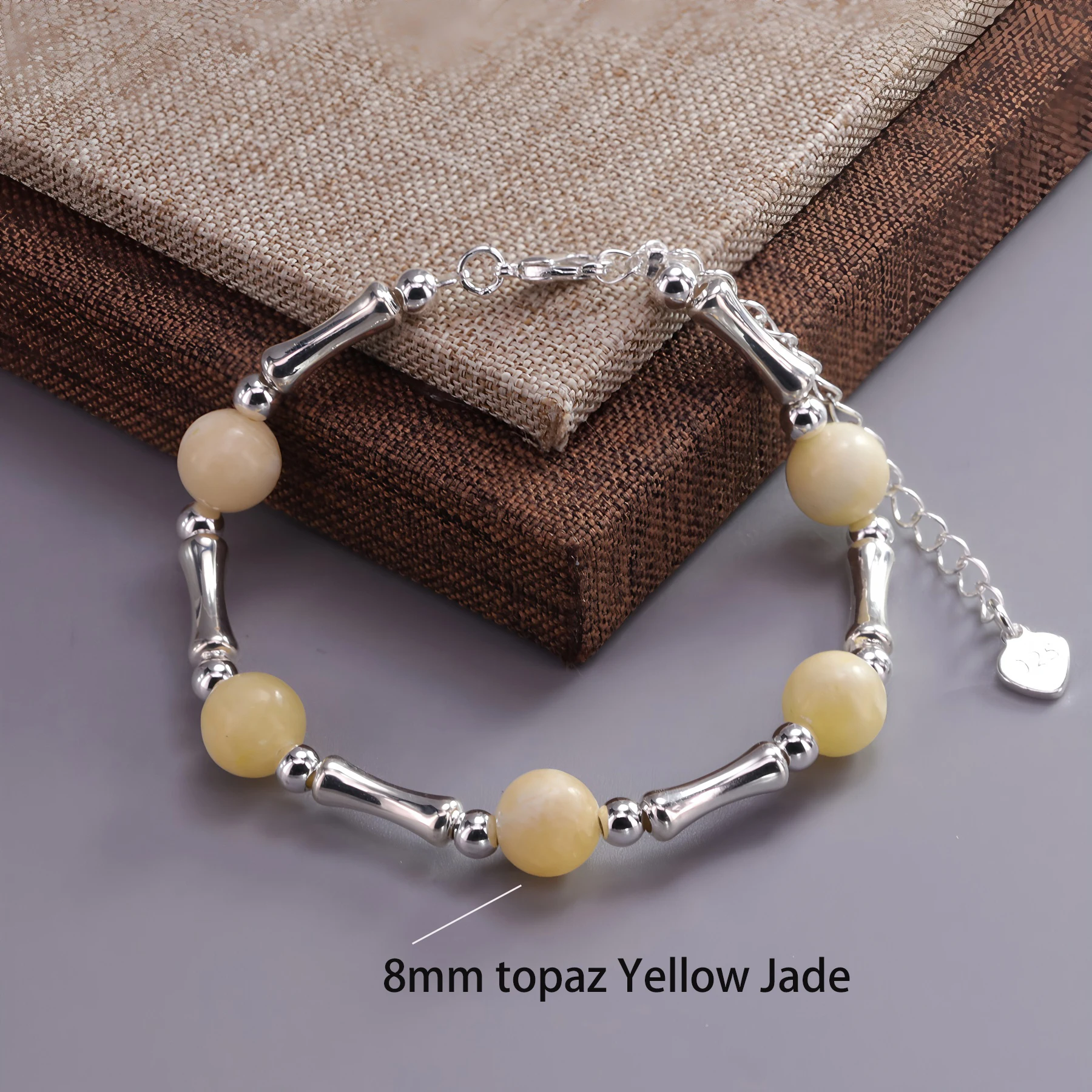 VENTFILLE 925 Sterling Silver Crushed Silver Bracelet For Women Gift Hotan Jade Peace Buckle Wealth And Fortune Pendant Jewelry