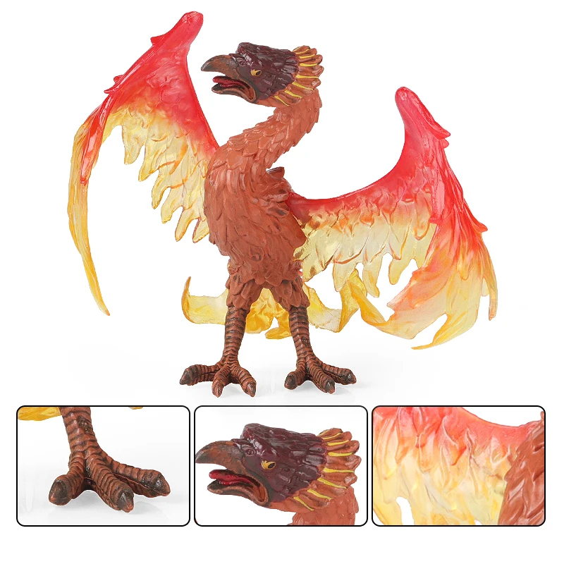 Oenux Phoenix Cerberus Eismonster Modell Cerberus Griffin Drache Dinosaurier Actionfiguren Tiere Spielzeug Sammlung Kind Geschenk – Detail 7