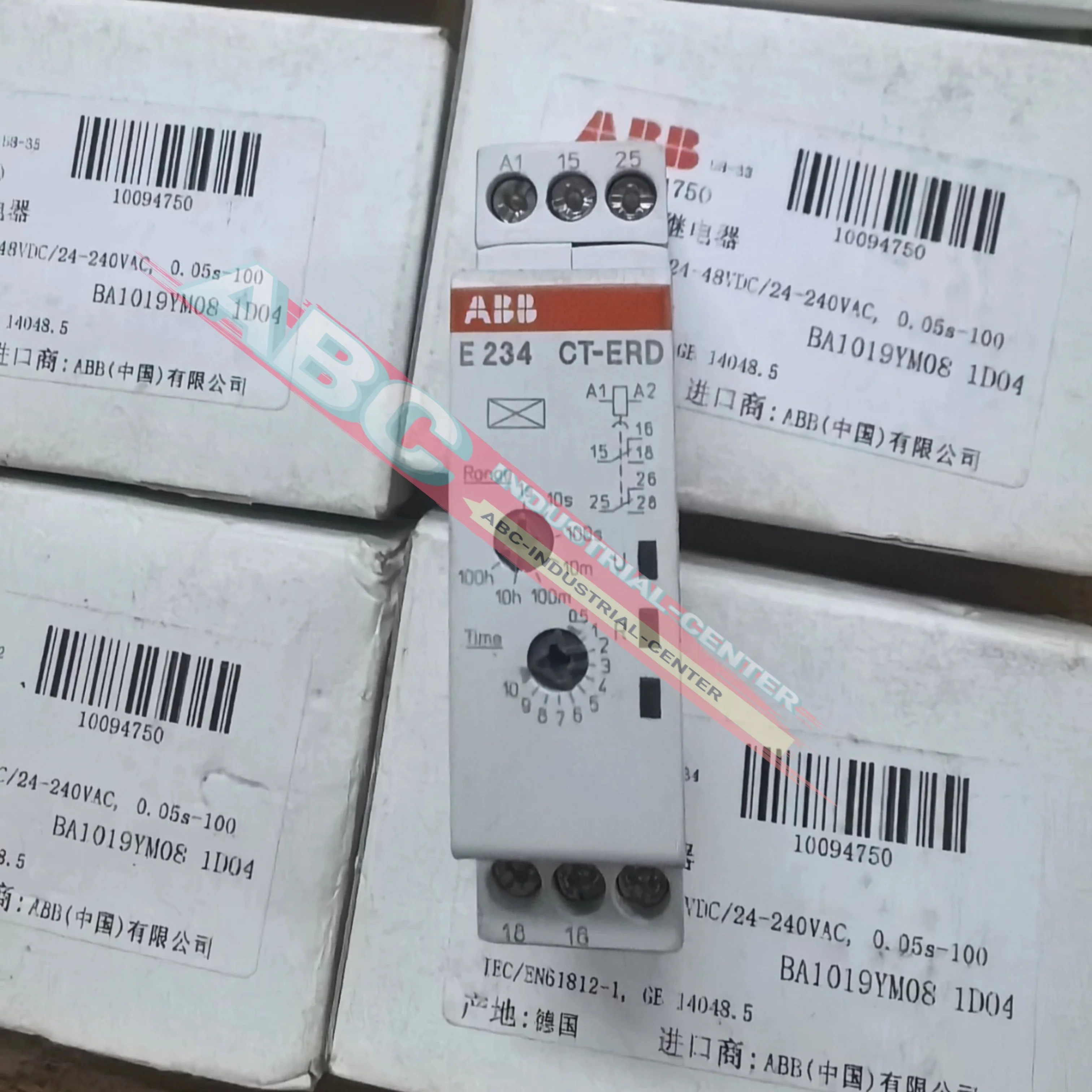 

Новое оригинальное реле времени CT-ERD.22 E234 1SVR500100R0100 (24-240 В переменного тока 24-48 В постоянного тока)