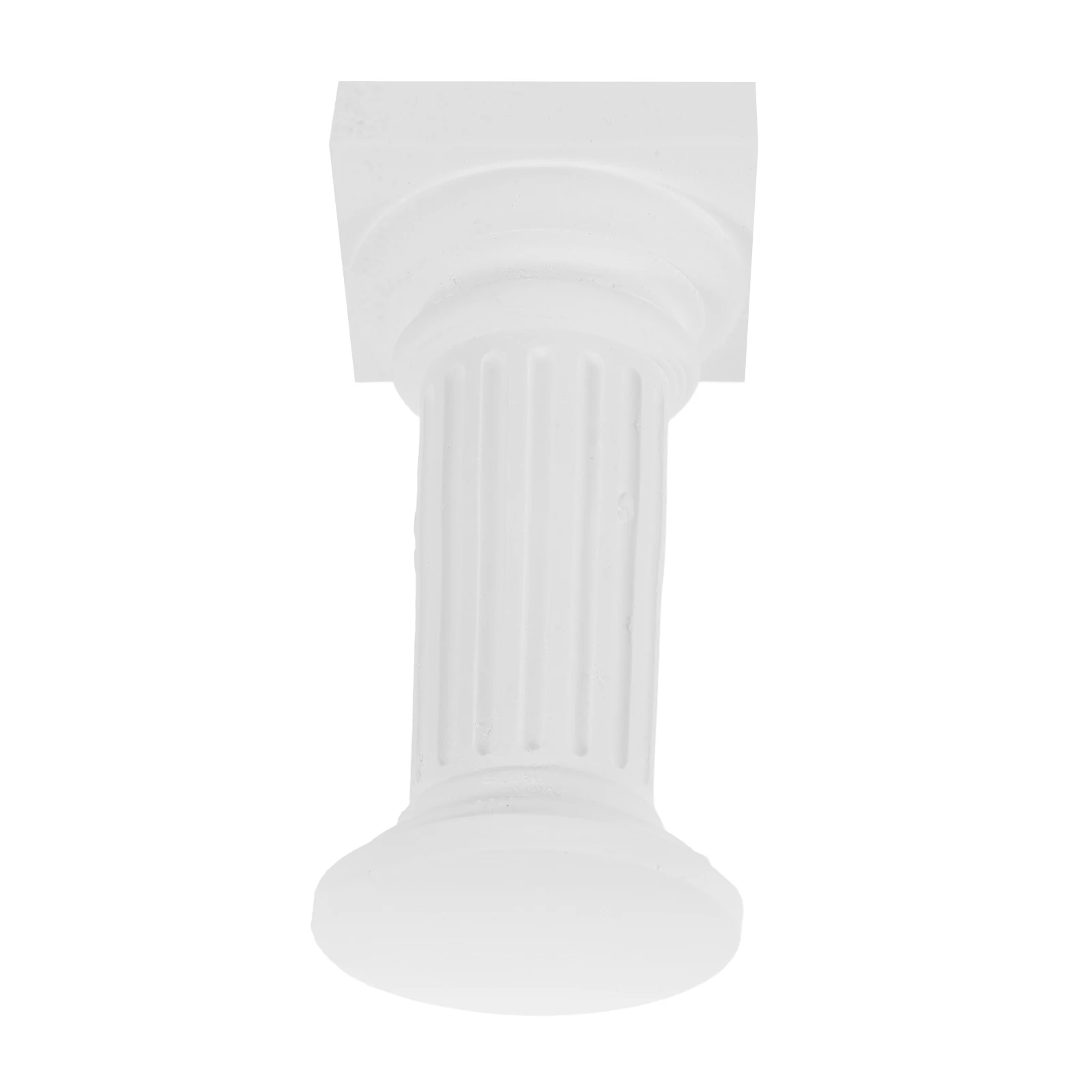 

Decorative Roman Pillar Gypsum Sculpture Mini House Landscaping Home Decor Photo Prop Outdoor Garden Decorations