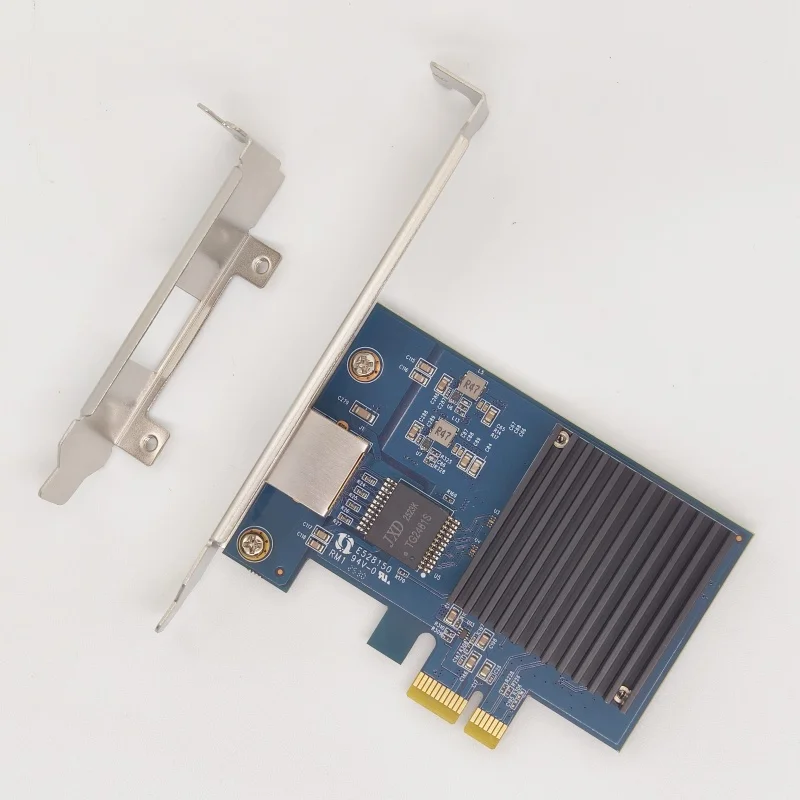 1 Port PCIe 10G Ethernet Network Card 10G NIC PCIe4.0-1X 10G RJ45 Lan Card for Realtek8127(PXE) Multi-Gigabit Network Speeds