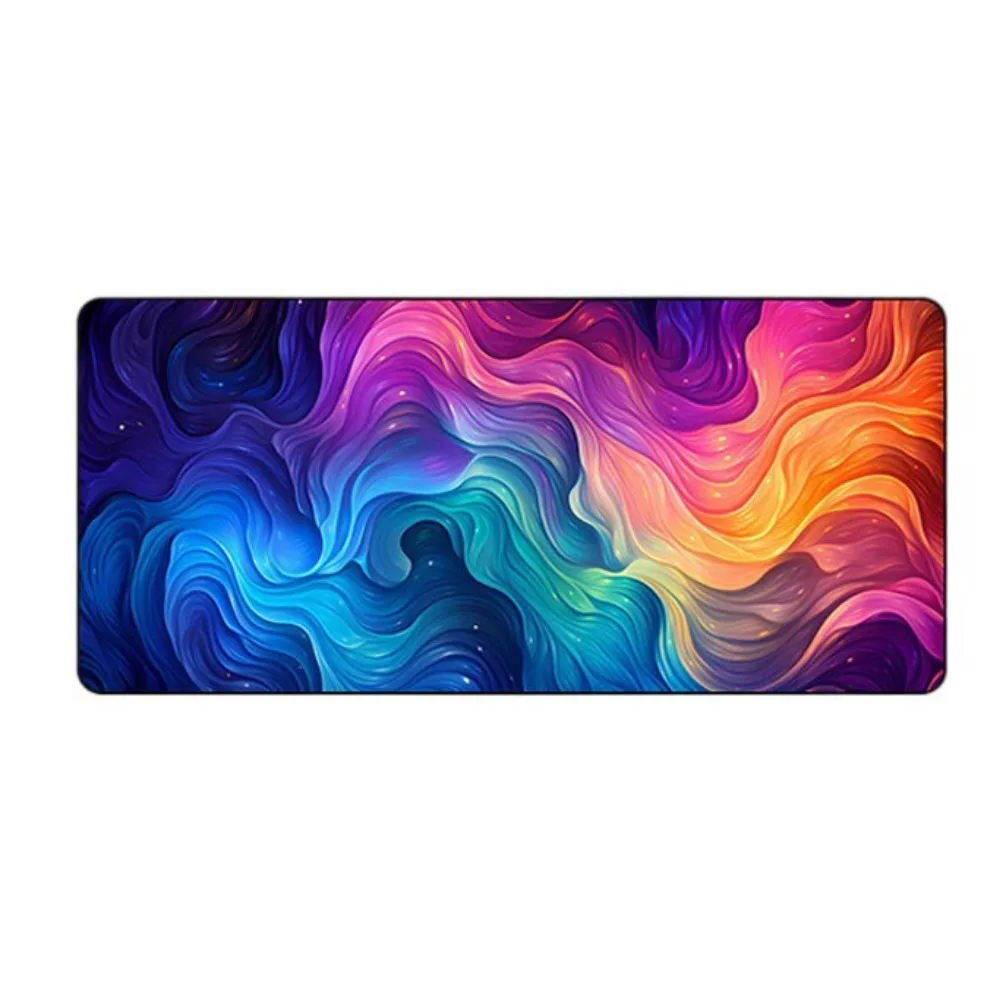 

Laptop Pads Super Large Mouse Pad Stitched Edge Creative Pattern Mouse Mat Desk Rubber Keyboard Mice Mat Typewriting Tools