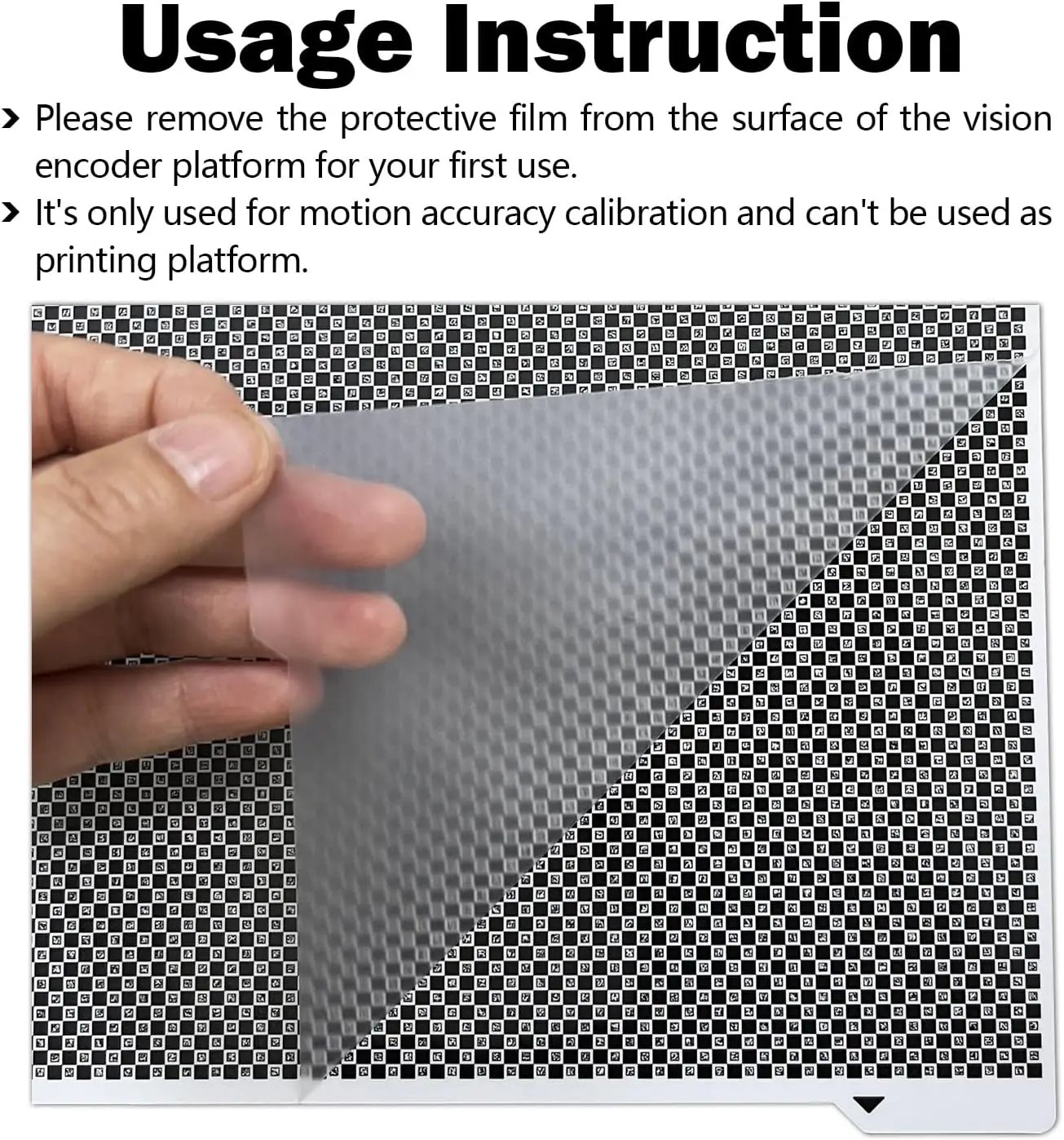 Para bambu lab h2d visão codificador 50μm precisão de movimento ferramenta de calibração avançada acessórios originais para impressora 3d h2d