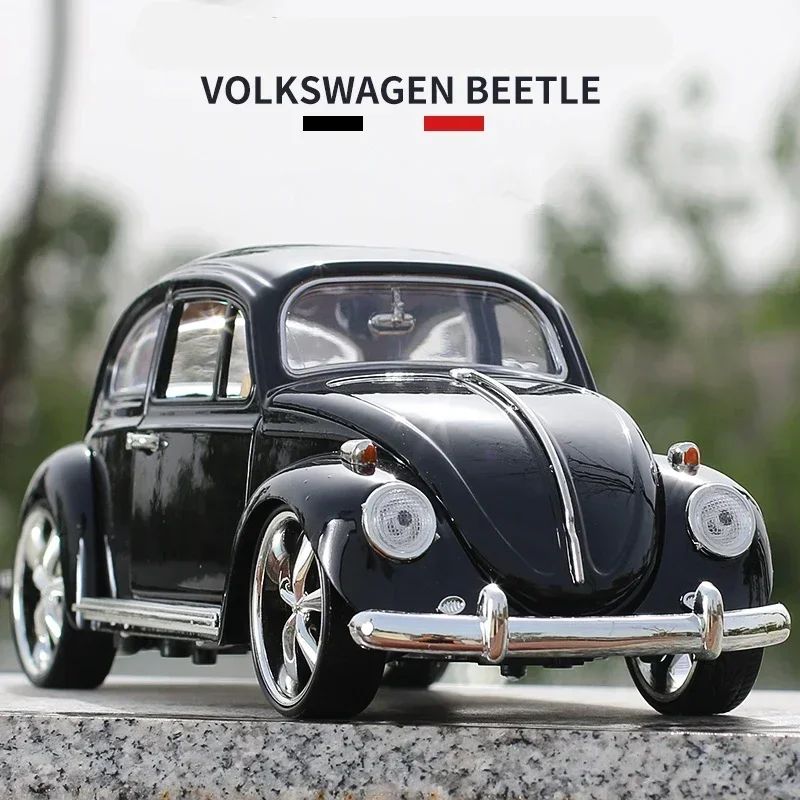 

1:18 Beetle Classic Car Diecast Alloy Metal Toy Vehicles Car Model High Simulation Collection Childrens Toy Gift