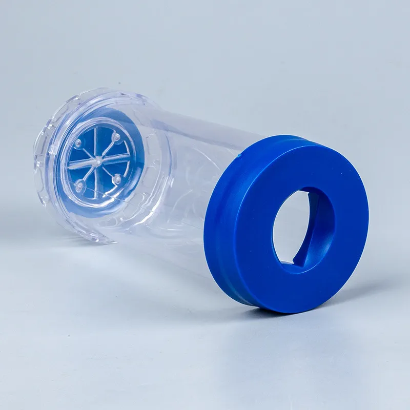 2PCS Kids & Adults Asthma Inhalation Protector Medical Mask Spacer Portable Aerosol Chamber For Respiratory Drug Use
