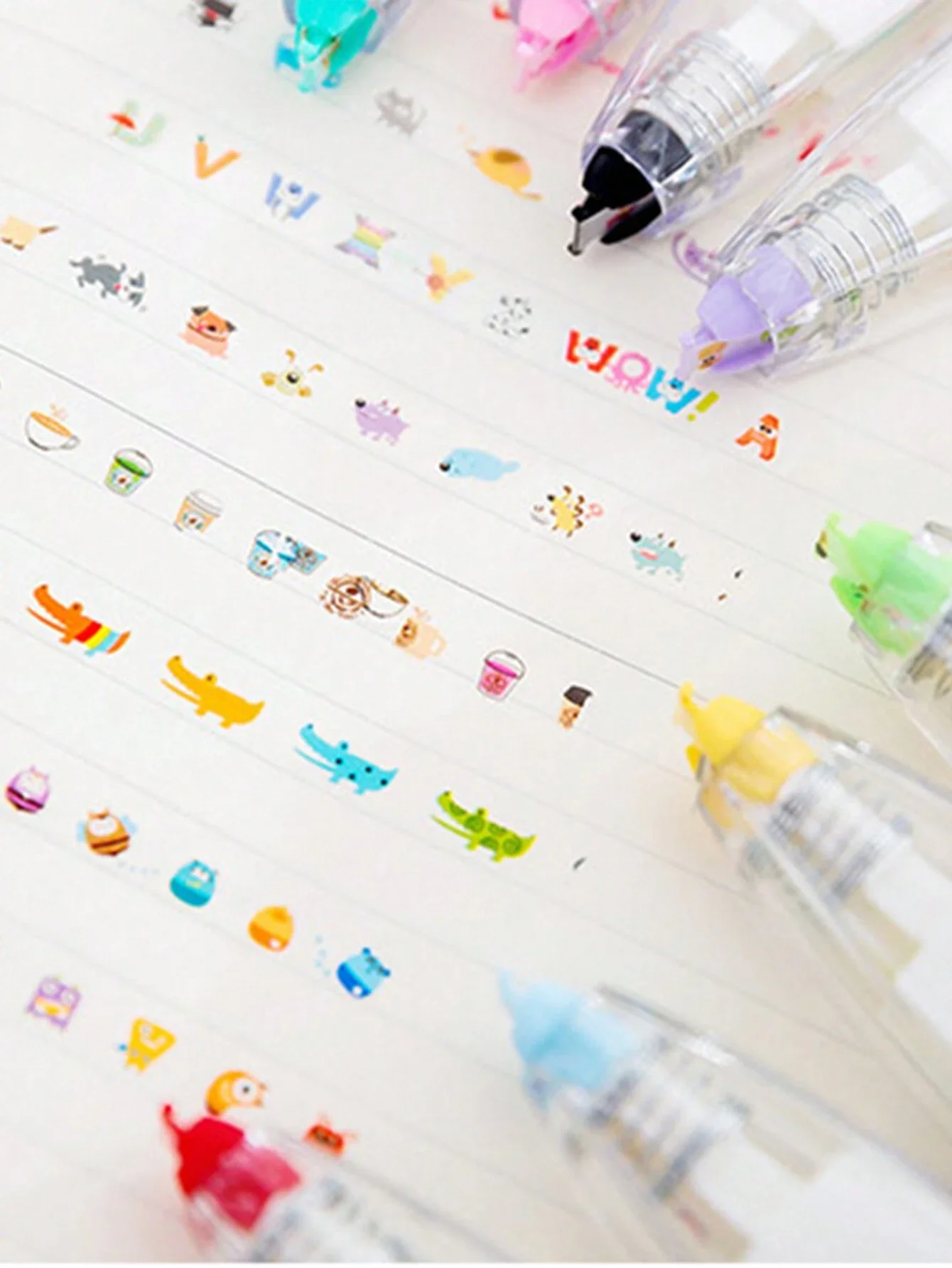 شريط زخرفي بنمط الضغط الإبداعي للمجلة، قطعة واحدة/إرسال غير عشوائي