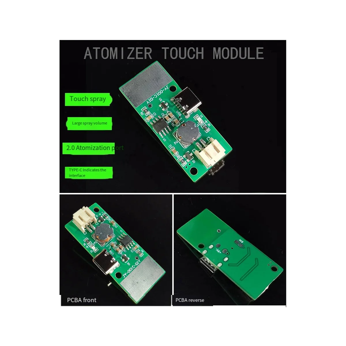 USB Humidifier Module Aerosolizer Control Board Humidifier Board Misting Module Humidifier Module 5V