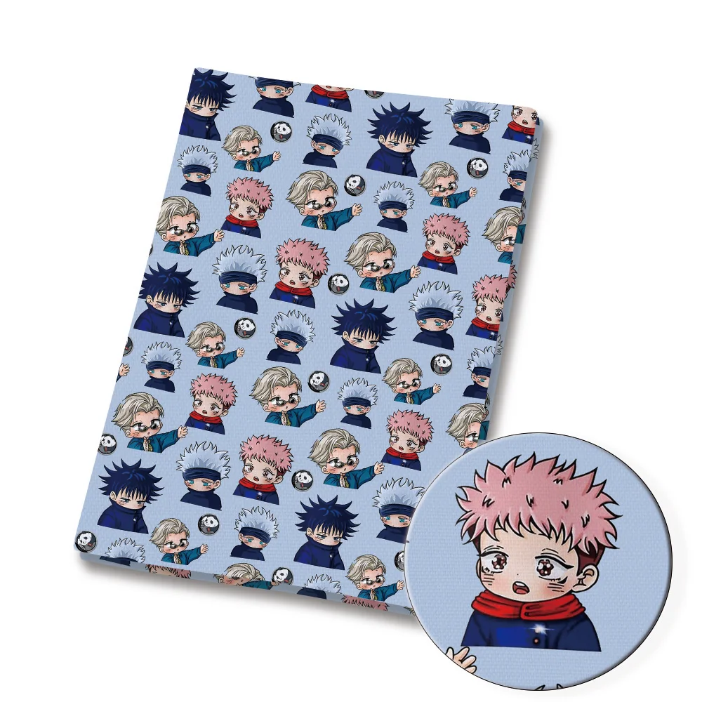 

Jujutsu Kaisen fabric Cartoon DIY 140x50CM Polyester cotton Fabrichandmade sewing patchwork printed fabric fabric anime fabric