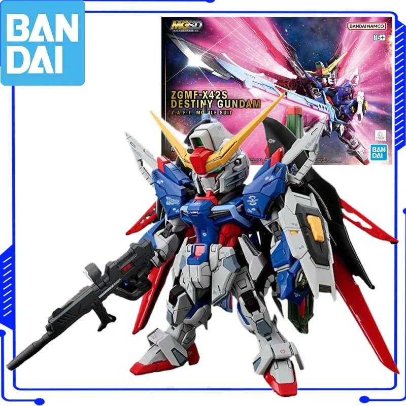 

Bandai Genuine Original MGSD Action Anime Figure ZGMF-X42S SEED DESTINY Q Model Kit for Boys Girls Kids Gift Collectible Model