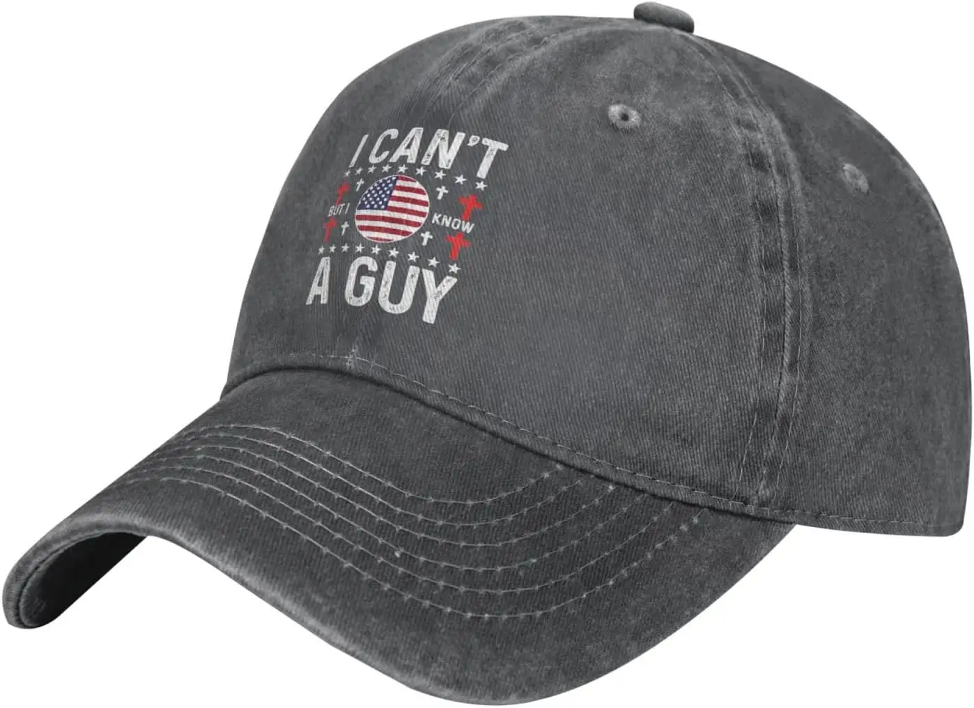 Funny Hat I Can't But Know an Guy Hat for Men Baseball Cap Graphic