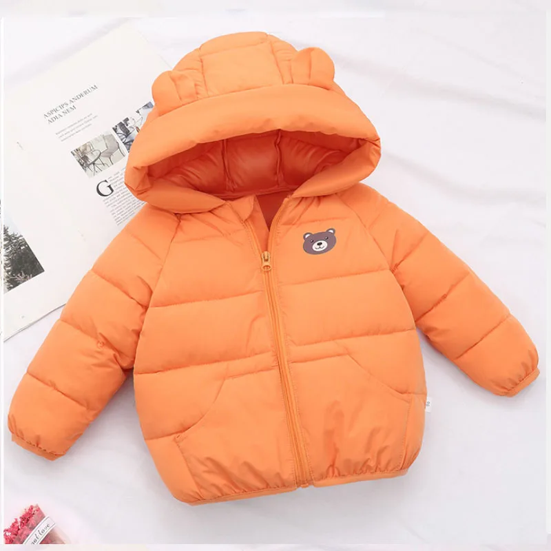 Better versatile Winter jacket boys and girls sweet cartoon print hooded warm coat 0-7 year old Bebe fashion children\'s clothing