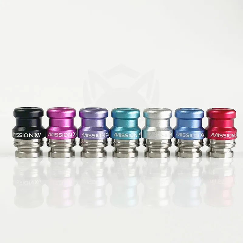 Dotmod Thread Mission MXV KB2 Rba Style Drip Tip Set DotMod dotAIO V1 / V2 Pod Box Mod