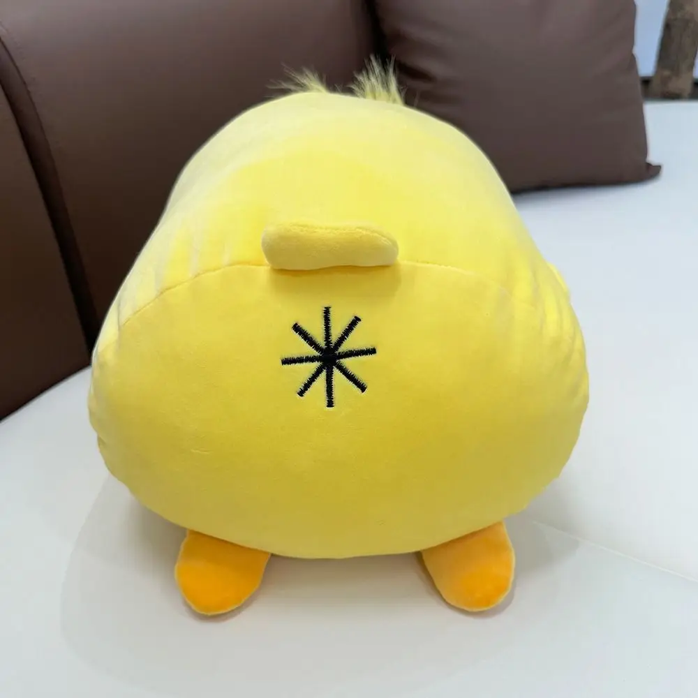 

Кукла-утка с колючими волосами из мультфильма, хлопковая кумедная желтая утка из полипропилена, мягкая тихая утка, чучело животных, вечеринки по случаю дня рождения