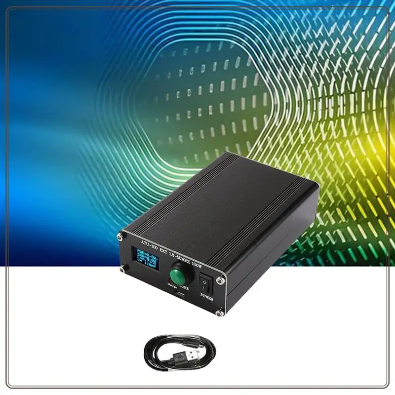 موثوق-ATU-100 هوائي استقبال 1.8-55 ميجا هرتز موالف هوائي أوتوماتيكي صغير نسخة قابلة للشحن استقبال متعدد الوظائف ،ATU-100 An