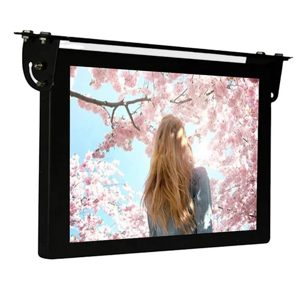 Bus Monitor Tv Digital Screen 18.5 21.5 27inch Advertising Smart Control System Car Advertising Display Android Digital Signage