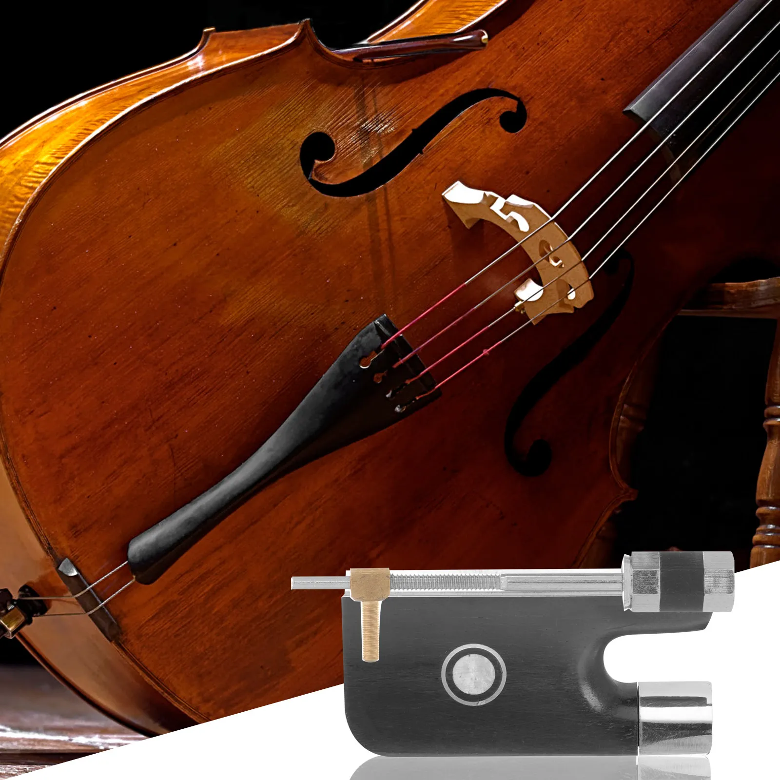 

Набор для замены жабок для смычков скрипки и виолончели: легко устанавливается, прилегает к струне, обеспечивает комфортный звук, идеально подходит для практики.