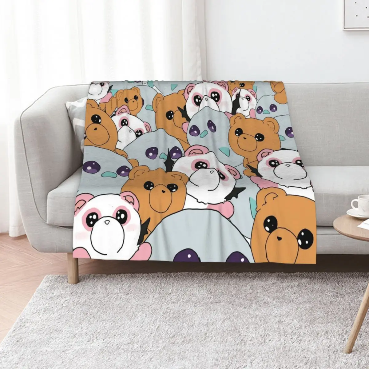 Cuties of Sleepy Princess in the Demon Castle Throw Blanket Bed covers Luxury Brand Camping Sofas Decorative Sofa Blankets
